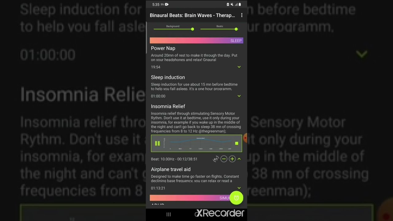 Binaural Beats Brain Waves Therapy App
