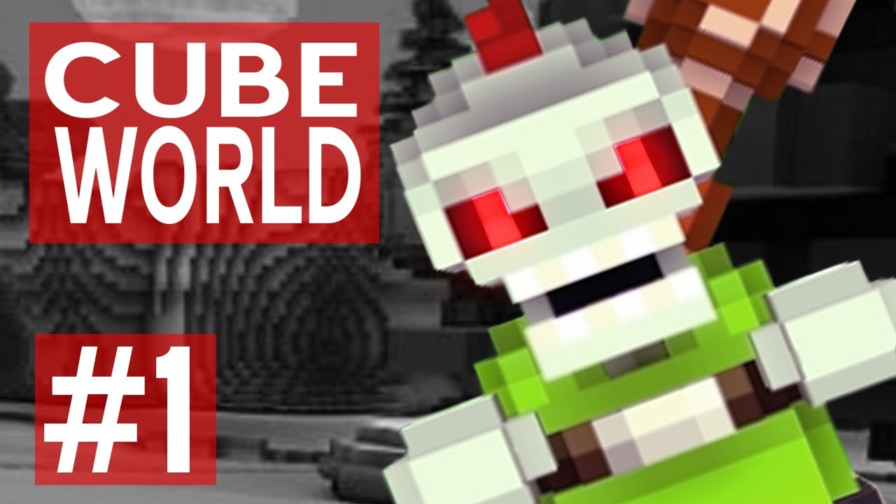 Cube World Gameplay: Character Customization & Beginning! w/ Ze - Ep. 1