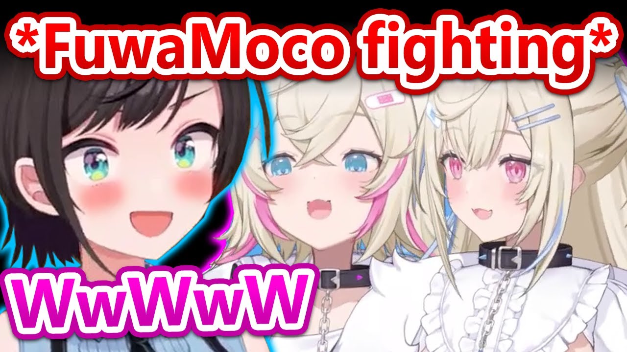 Субару не может перестать смеяться над дракой брата и сестры ФуваМоко...