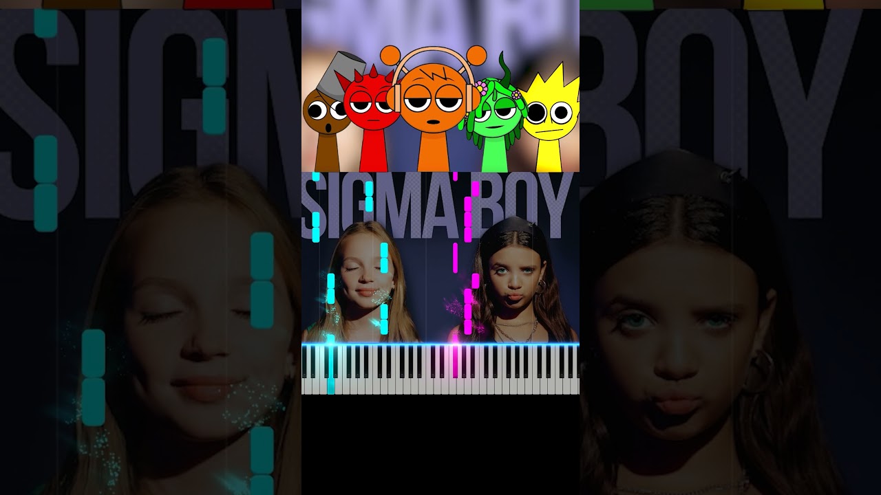 "Sprunki + Sigma Boy: Piano Tutorial & Cover of Betsy & Mariya Yankovskaya's Hit 