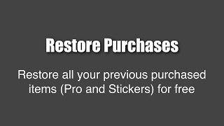 Restore Purchases - PhotoScape X 2.4 screenshot 5
