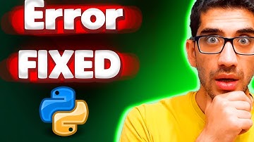 Error Fixed: 
