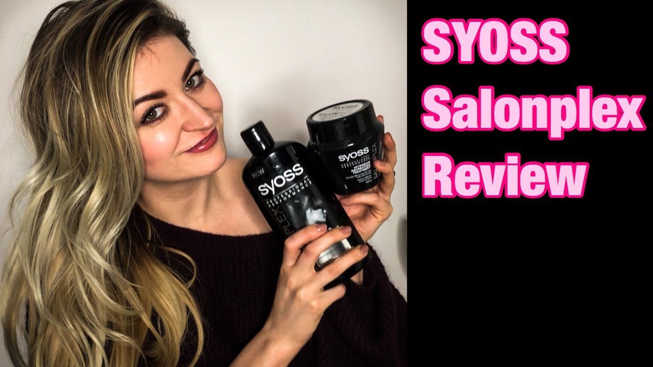 Syoss SALONPLEX Shampoo and Intensive Recreation Treatment Hair Mask  Products REVIEW - YouTube