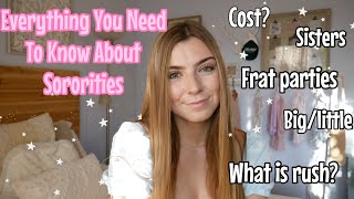 Everything You NEED to Know Before Joining a Sorority | COST, RUSH TIPS, OUTFITS, SORORITY 101 screenshot 3