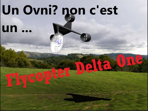 Un Ovni non Flycopter Delta one - video from Project Flycopter
