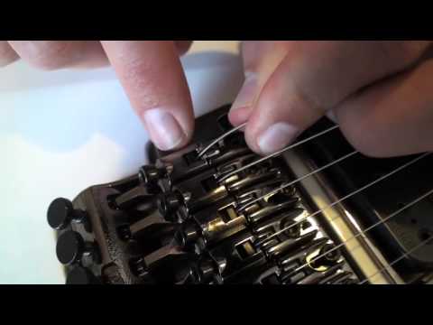 Restringing a Floyd Rose Guitar