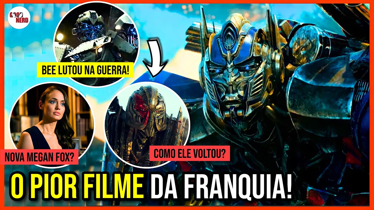 Saga Transformers  História dos Filmes, Explosões, Loucuragem e