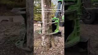 Monster Tree Cutting Machine In Action! (Unbelievable Power)