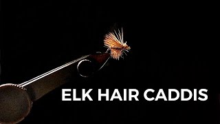 My Favorite Fly To Tie! - The Elk Hair Caddis! (ORVIS ENCOUNTER FLY-TYING KIT)