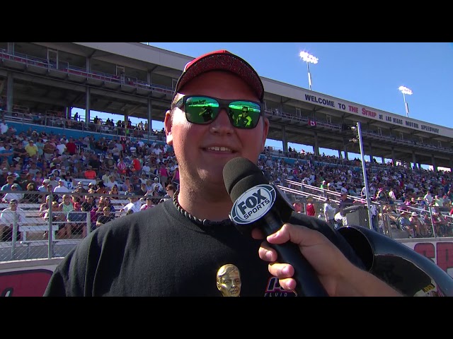 2018 DENSO Spark Plugs NHRA Four Wide Nationals Super Comp Winner Bradley Johnson