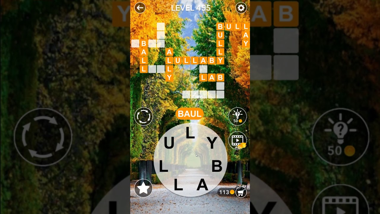 Word Crossword Search level 455