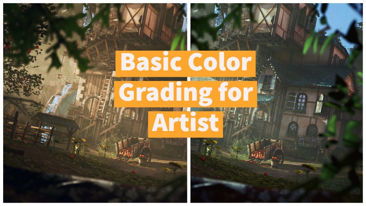 Basic Color Grading For Artist in Davinci Resolve - YouTube