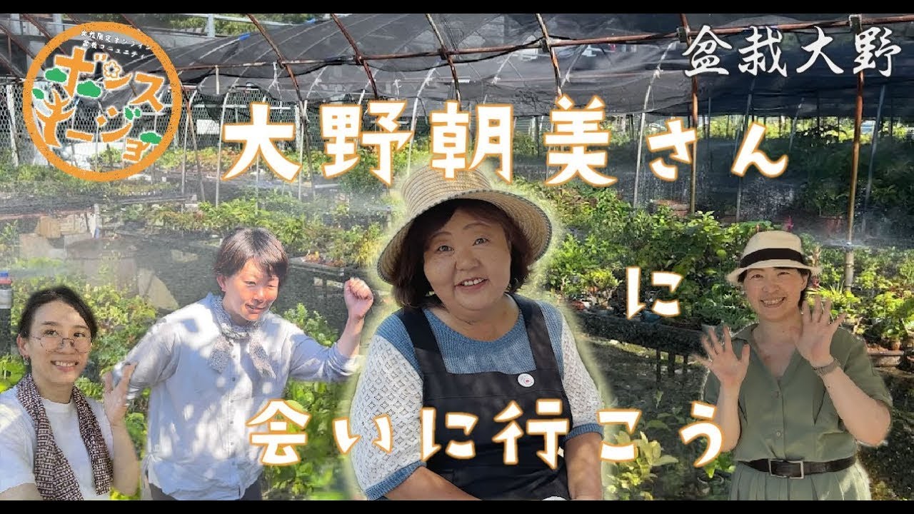 ボンスキージョ企画☆大野朝美さん（盆栽大野）に会いに行こう！一般公開 ver ／We went to see Asami Ohno as part of Bonskijo's project