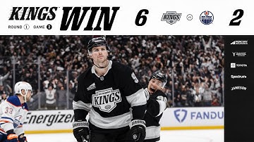 LA Kings Take a 2-0 Series Lead up to Edmonton after Game 2 Win in LA!