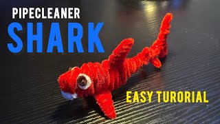 How to make Pipecleaner Shark!!