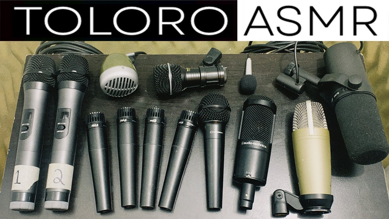 TOLORO ASMR - Microphone Testing\Showcase