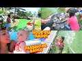 JOGANDO GOLF PELA PRIMEIRA VEZ - PASSEIO DE BARCO - NADAMOS !!!