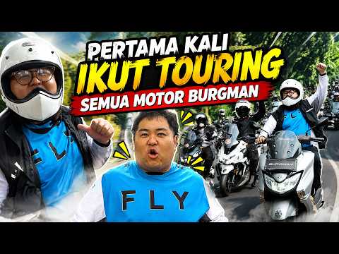 KENTA'S FIRST TIME JOINING A BURGMAN MOTORCYCLE TOUR‼️