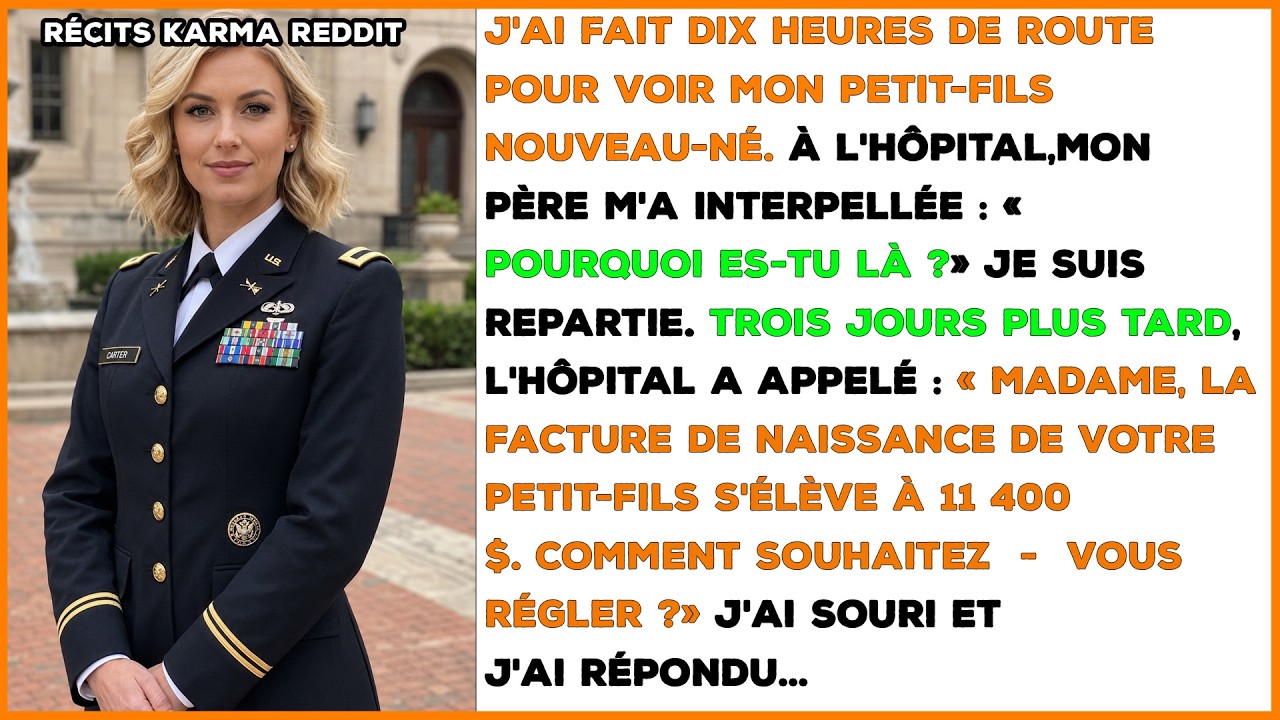 Mon père s’est penché vers moi dans le couloir de l’hôpital et m’a demandé : « Qu’est-ce que tu fais ici ? » Derrière lui, ma famille riait autour d’un nouveau-né. Moi, à cinquante-deux ans,...