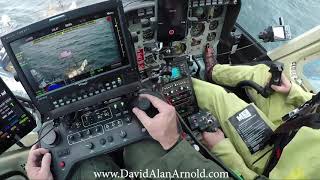 Look how they use a Helicopter to film Deadliest Catch!