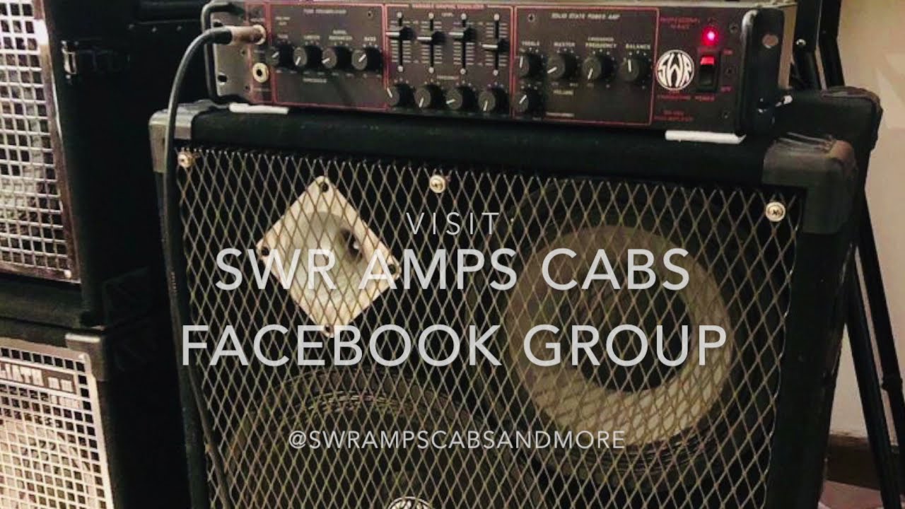 🔺🔺🔺SWR Amplifiers Classic SWR Sound