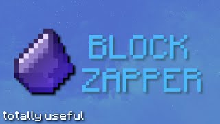 block zapper is the most useful item in the game... (hypixel skyblock)