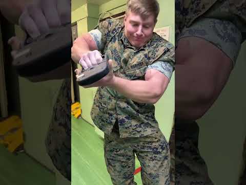 US Marine Grip Test #marines #usarmy #gripchallenge #gripstrength