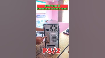 CPU ALL Ports Front and Back Panel #PCA #shorts #CPUports