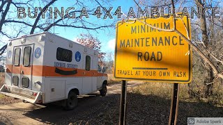 Incredibly Cheap 4x4 Ambulance off Marketplace