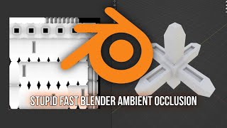 Fast, Simple Ambient Occlusion Texture from Blender 3.2.1