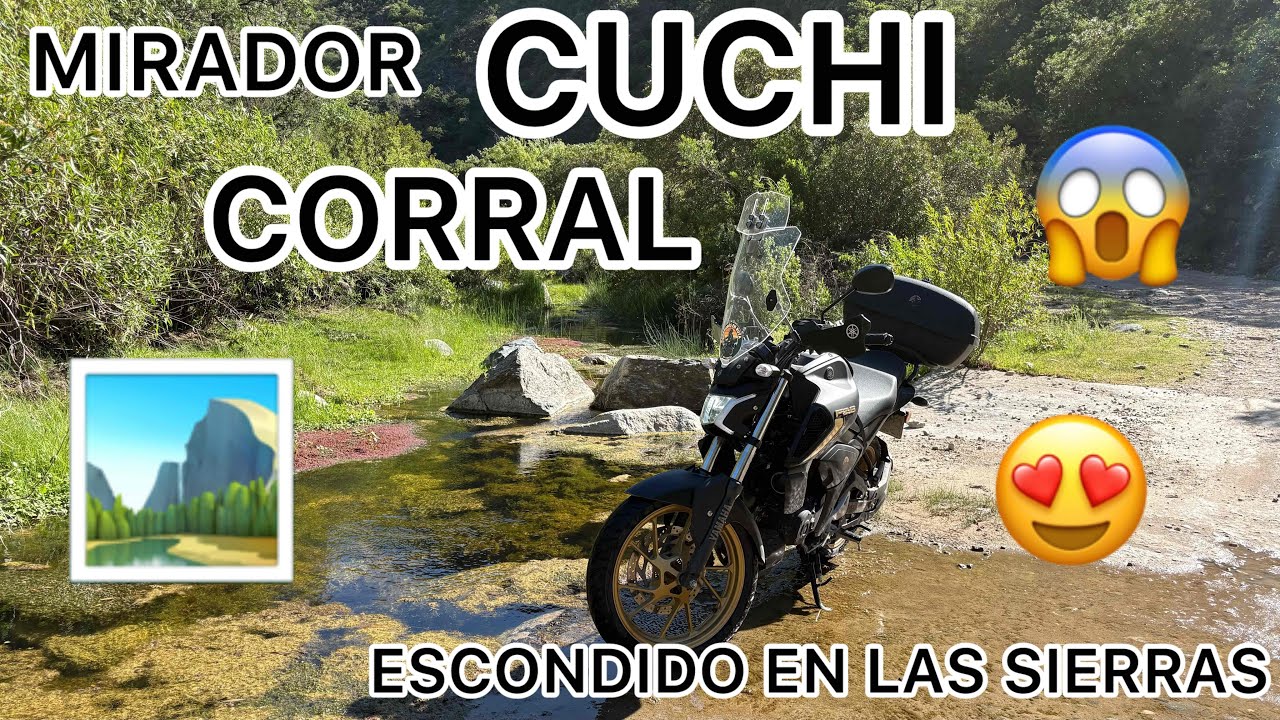 CONOCIENDO CUCHI CORRAL EN MOTO | RIPIO, SOLEDAD Y LAS MEJORES VISTAS DE LAS SIERRAS CHICAS 🔥