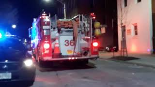 [BCFD] Engine 36 Returning From 14 Box Alarm