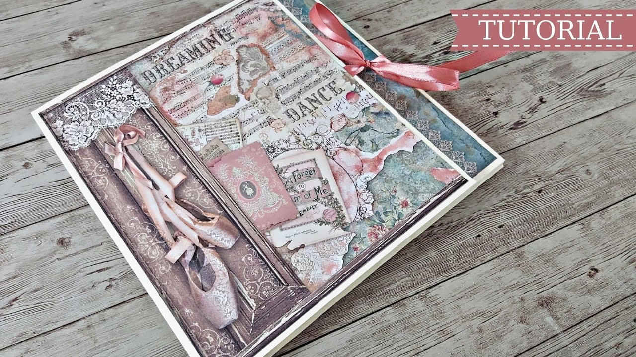 Фолио Stamperia, альбом "Passion" | Учебник | Марина Маниоти