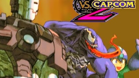 Marvel vs. Capcom 2: New Age of Heroes (PS2) War Machine\Venom\Megaman Arcade