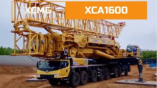 XCA1600 — девятиосный китайский вездеходный кран грузоподъемностью 1600 тонн производства XCMG