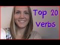 Top 20 norwegian verbs