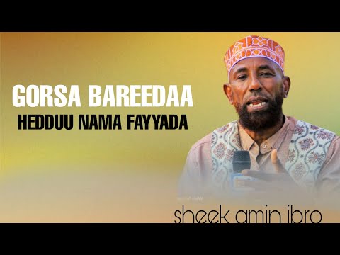 Sheek Amin Gorsa Bareedaa Ajaa Ibaa December 2025 