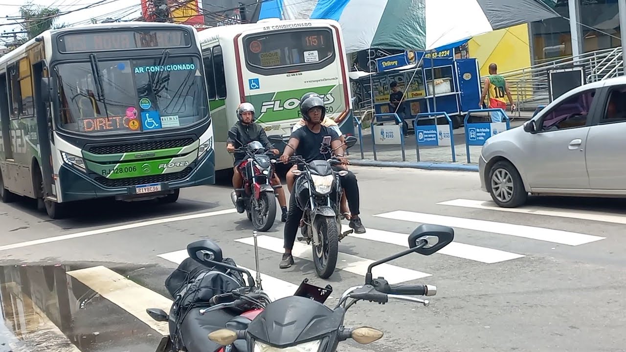 TOUR PELAS RUAS, linhas de ÔNIBUS entram em disputa pela (pista)
