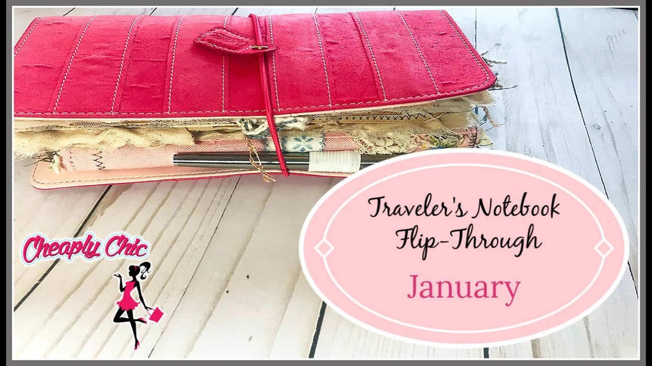 January Traveler's Notebook Flip-though