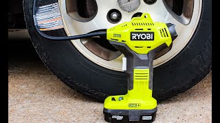 Ryobi 18v Tire Inflator Tool Review