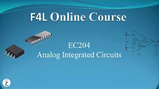 EC204 - Module 5 - L4 B Tech S4 Ec204 Analog Integrated Circuits Module 5 Part 1