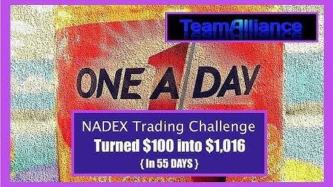 🤑HOW to Turn $100 into $1,016 in 55 DAYS with NADEX Binary Options.. | #TeamAlliance