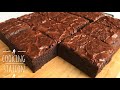 The Best Fudgy Cocoa Brownies  Without Chocolate | บราวนี่โกโก้ สูตรบราวนี่หน้าฟิล์ม เนื้อหนึบ