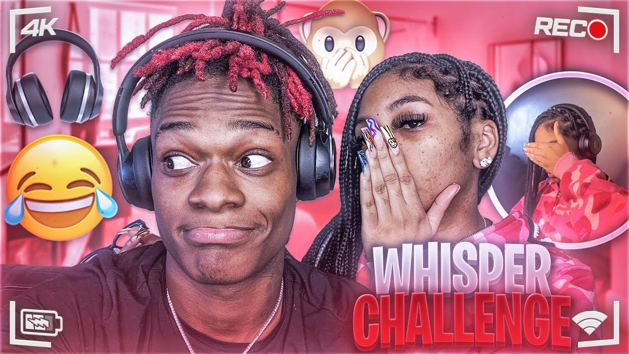 WHISPER CHALLANGE 🤫WITH @benetnicolee 🥰 | SHE TRIE TO KISS ME😱 |