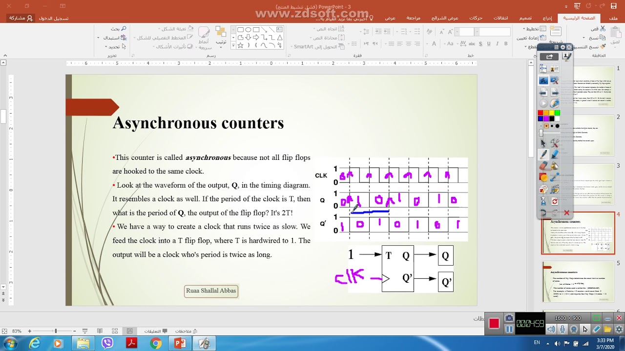 lecture 2 part 1: Asynchronous counter, series counter, ripple counter ...