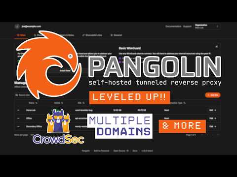 Pangolin Just Leveled Up: CrowdSec & Multi-Domain Support thumbnail