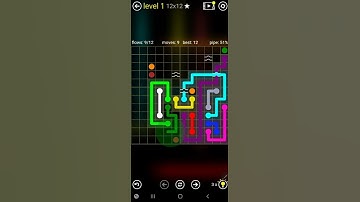 How To Solve Flow Free Bridges 12x12 Mania Pack Level 1 Board Walk Through Solution Walkthrough