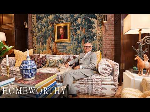 Robert Couturier’s Richly Layered Harlem Townhouse | House Tour
