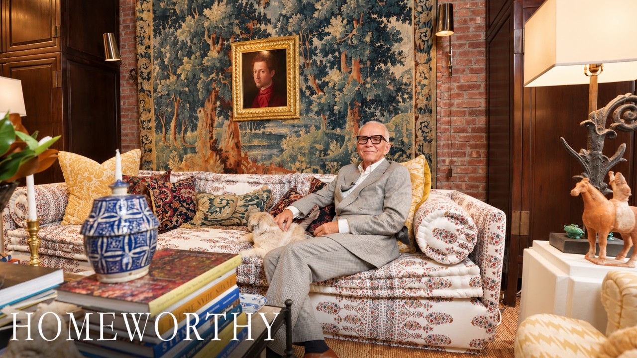 Robert Couturier’s Richly Layered Harlem Townhouse | House Tour