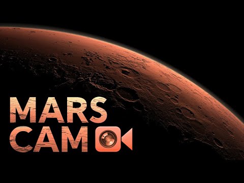 Planet Mars seen from NASA Mars Rover Perseverance